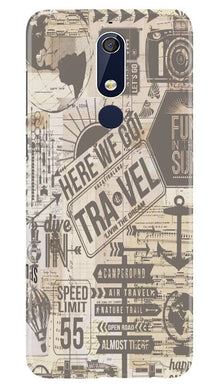 Travel Mobile Back Case for Nokia 5.1  (Design - 104)