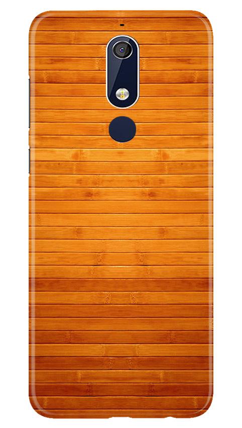 Wooden Look Case for Nokia 5.1  (Design - 111)