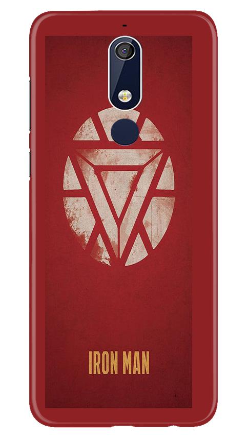 Iron Man Superhero Case for Nokia 5.1  (Design - 115)
