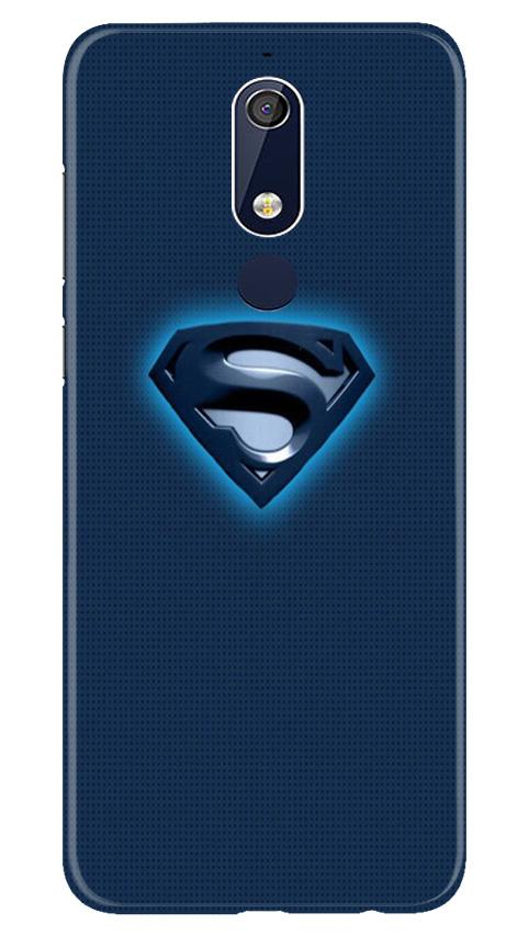 Superman Superhero Case for Nokia 5.1  (Design - 117)