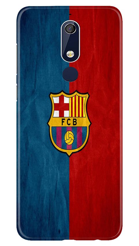 FCB Football Case for Nokia 5.1  (Design - 123)