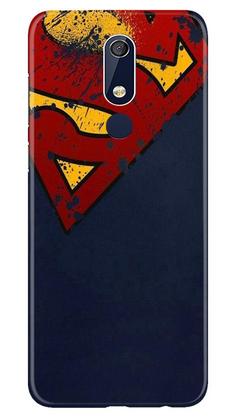 Superman Superhero Case for Nokia 5.1  (Design - 125)