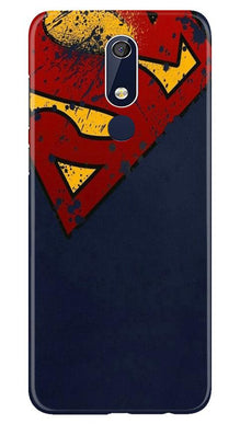 Superman Superhero Mobile Back Case for Nokia 5.1  (Design - 125)