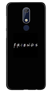 Friends Mobile Back Case for Nokia 5.1  (Design - 143)