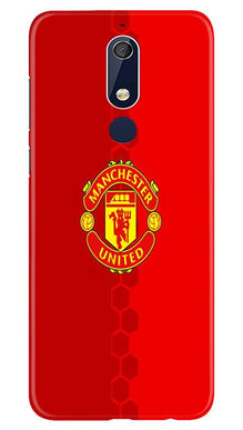 Manchester United Mobile Back Case for Nokia 5.1  (Design - 157)