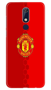 Manchester United Mobile Back Case for Nokia 5.1  (Design - 157)