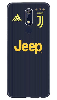 Jeep Juventus Mobile Back Case for Nokia 5.1  (Design - 161)