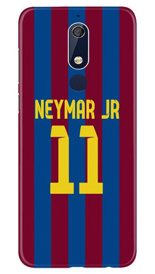 Neymar Jr Mobile Back Case for Nokia 5.1  (Design - 162)