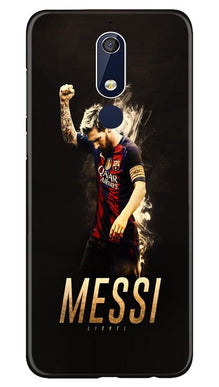 Messi Mobile Back Case for Nokia 5.1  (Design - 163)