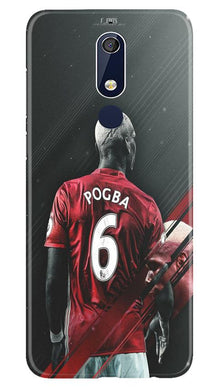 Pogba Mobile Back Case for Nokia 5.1  (Design - 167)