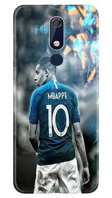 Mbappe Mobile Back Case for Nokia 5.1  (Design - 170)