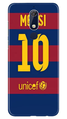 Messi Mobile Back Case for Nokia 5.1  (Design - 172)