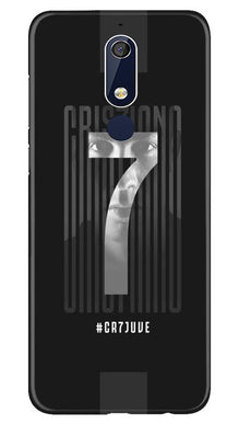 Cristiano Mobile Back Case for Nokia 5.1  (Design - 175)
