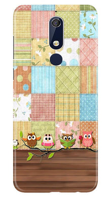 Owls Mobile Back Case for Nokia 5.1 (Design - 202)