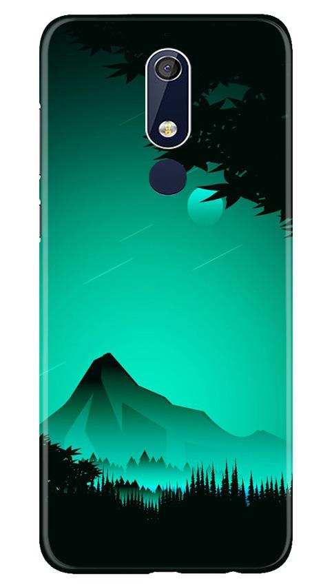 Moon Mountain Case for Nokia 5.1 (Design - 204)