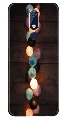 Party Lights Mobile Back Case for Nokia 5.1 (Design - 209)