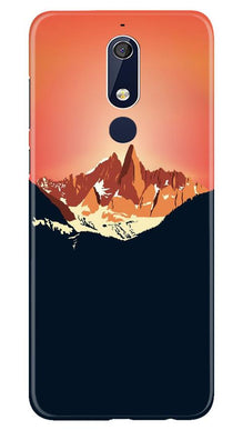 Mountains Mobile Back Case for Nokia 5.1 (Design - 227)