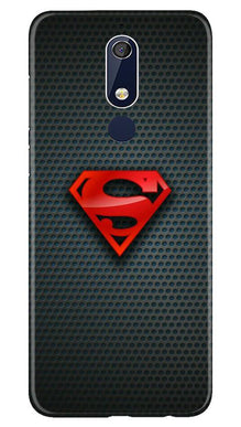Superman Mobile Back Case for Nokia 5.1 (Design - 247)