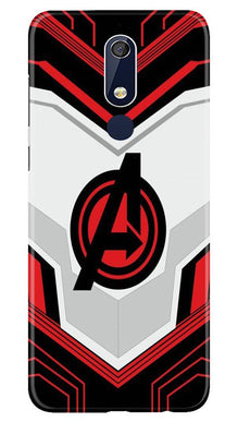 Avengers2 Mobile Back Case for Nokia 5.1 (Design - 255)