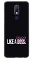 Like a Girl Boss Case for Nokia 5.1 (Design No. 265)