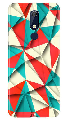 Modern Art Mobile Back Case for Nokia 5.1 (Design - 271)