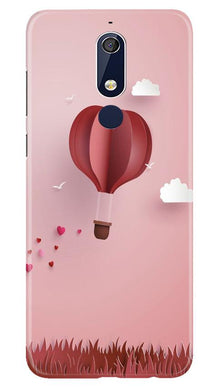 Parachute Mobile Back Case for Nokia 5.1 (Design - 286)