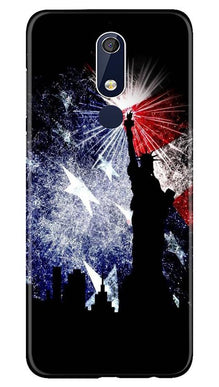 Statue of Unity Mobile Back Case for Nokia 5.1 (Design - 294)