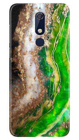 Marble Texture Mobile Back Case for Nokia 5.1 (Design - 307)