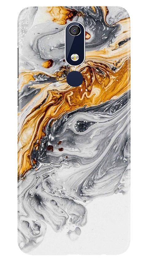 Marble Texture Mobile Back Case for Nokia 5.1 (Design - 310)