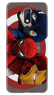 Superhero Mobile Back Case for Nokia 5.1 (Design - 311)
