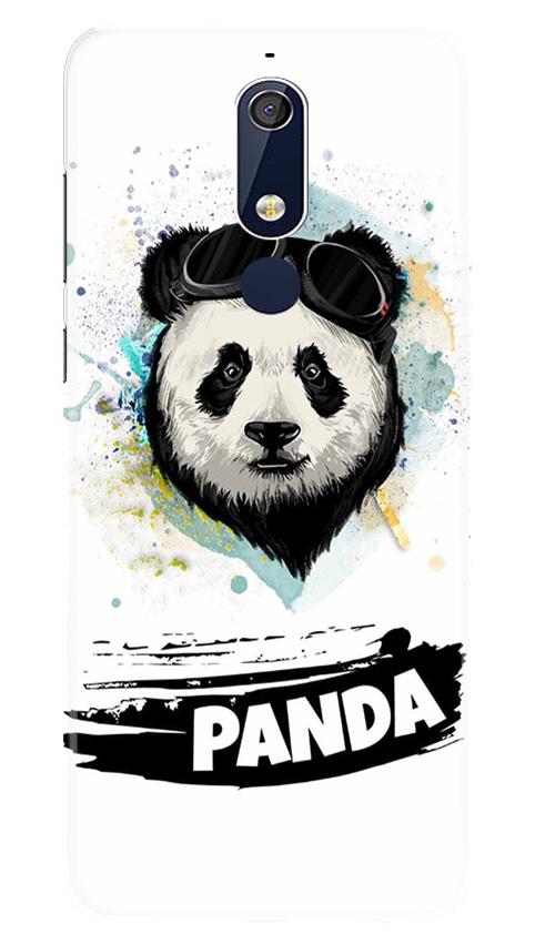 Panda Mobile Back Case for Nokia 5.1 (Design - 319)