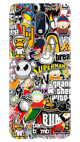 Designer Mobile Back Case for Nokia 5.1 (Design - 320)