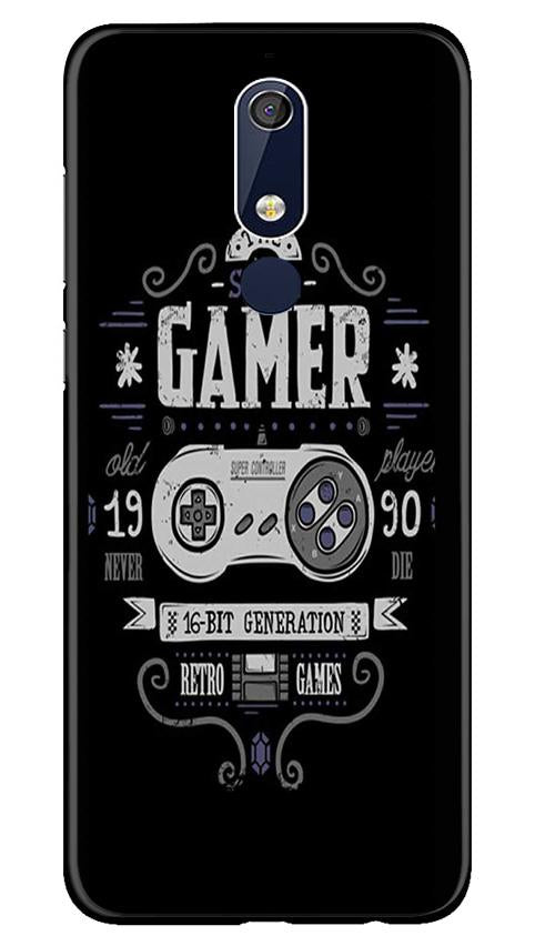 Gamer Mobile Back Case for Nokia 5.1 (Design - 330)