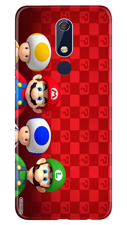 Mario Mobile Back Case for Nokia 5.1 (Design - 337)