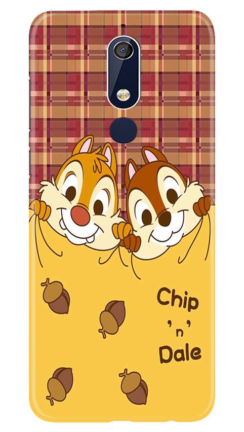 Chip n Dale Mobile Back Case for Nokia 5.1 (Design - 342)