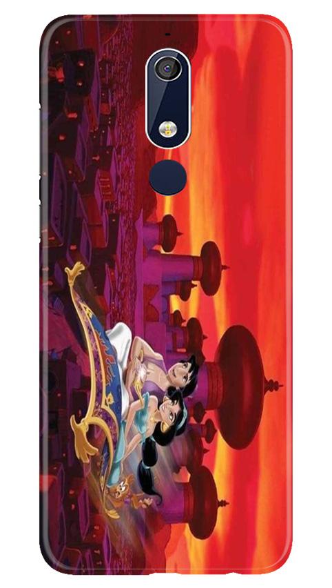 Aladdin Mobile Back Case for Nokia 5.1 (Design - 345)