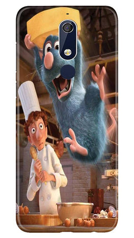 Ratatouille Mobile Back Case for Nokia 5.1 (Design - 347)