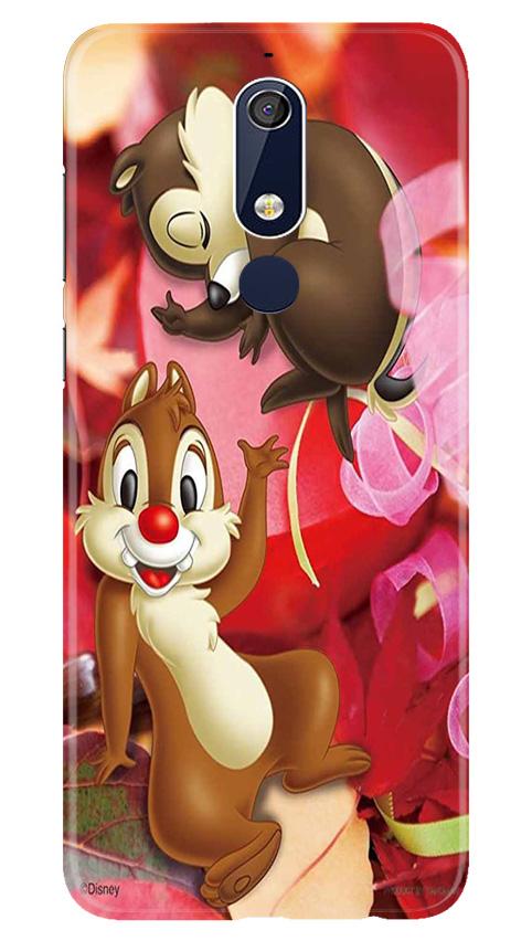 Chip n Dale Mobile Back Case for Nokia 5.1 (Design - 349)