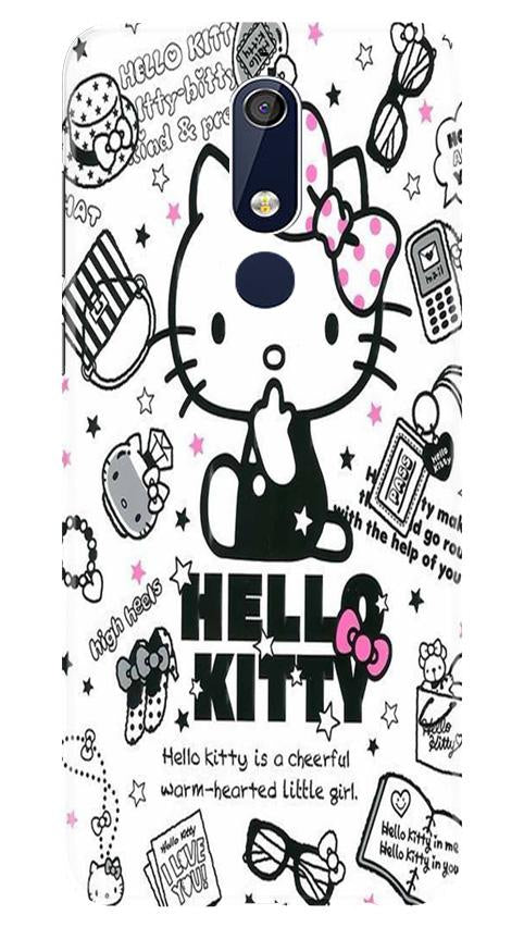 Hello Kitty Mobile Back Case for Nokia 5.1 (Design - 361)