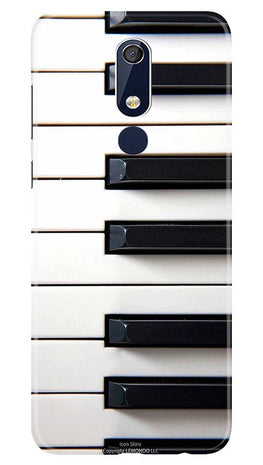 Piano Mobile Back Case for Nokia 5.1 (Design - 387)