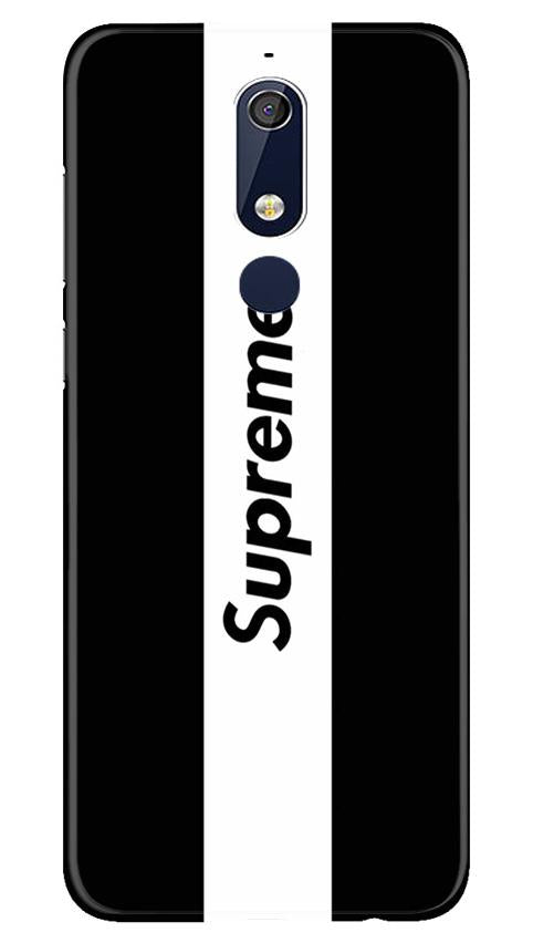 Supreme Mobile Back Case for Nokia 5.1 (Design - 388)