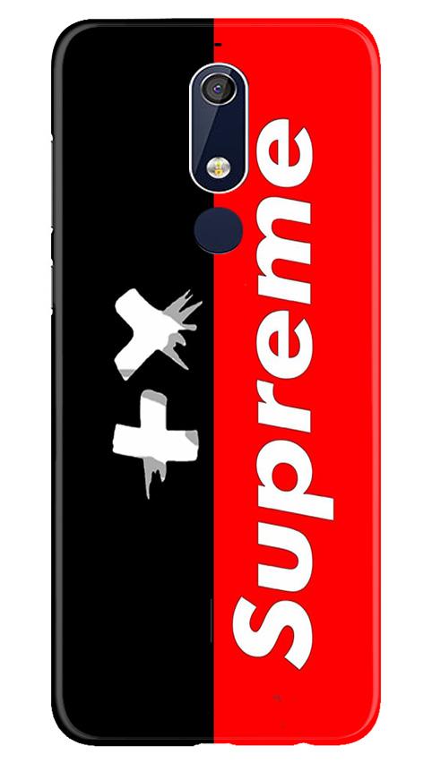 Supreme Mobile Back Case for Nokia 5.1 (Design - 389)