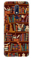 Book Shelf Mobile Back Case for Nokia 5.1 (Design - 390)