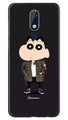 Shin Chan Mobile Back Case for Nokia 5.1 (Design - 391)