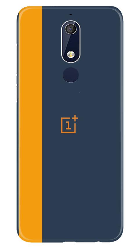 Oneplus Logo Mobile Back Case for Nokia 5.1 (Design - 395)