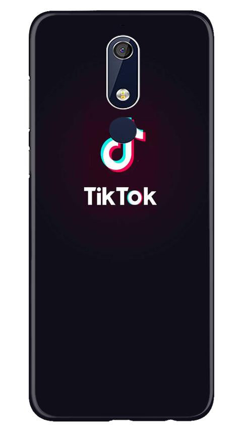 Tiktok Mobile Back Case for Nokia 5.1 (Design - 396)