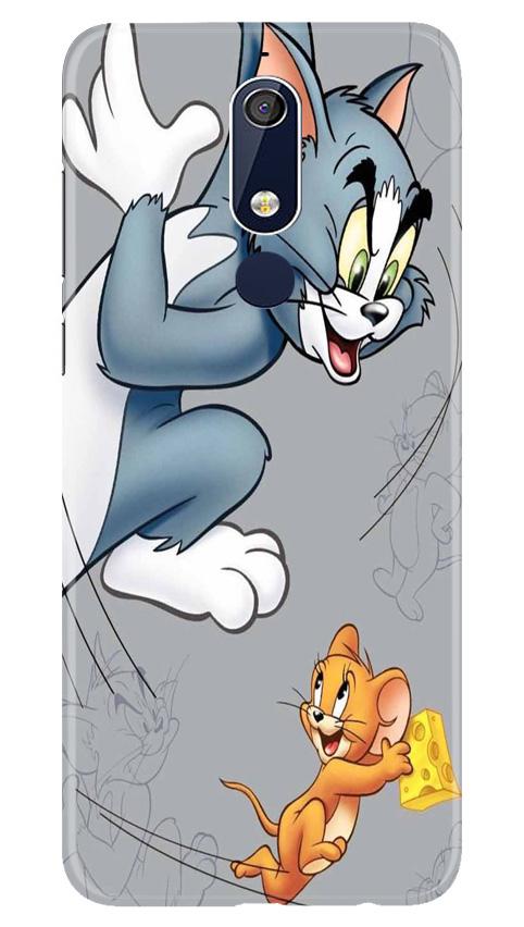 Tom n Jerry Mobile Back Case for Nokia 5.1 (Design - 399)