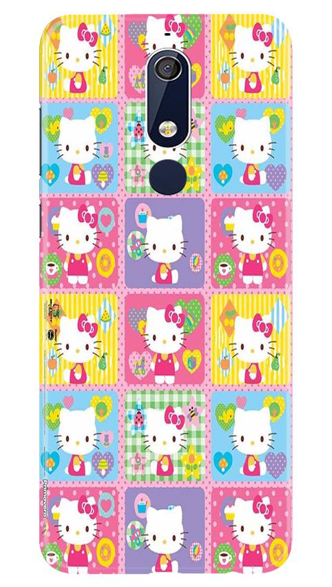 Kitty Mobile Back Case for Nokia 5.1 (Design - 400)
