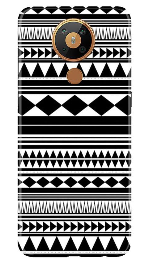 Black white Pattern Case for Nokia 5.3