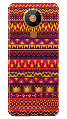 Zigzag line pattern2 Mobile Back Case for Nokia 5.3 (Design - 10)